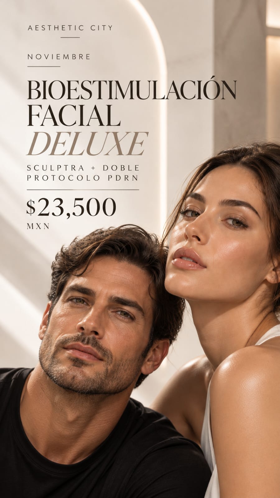 Bioestimulación Facial Deluxe con Sculptra y doble protocolo PDRN