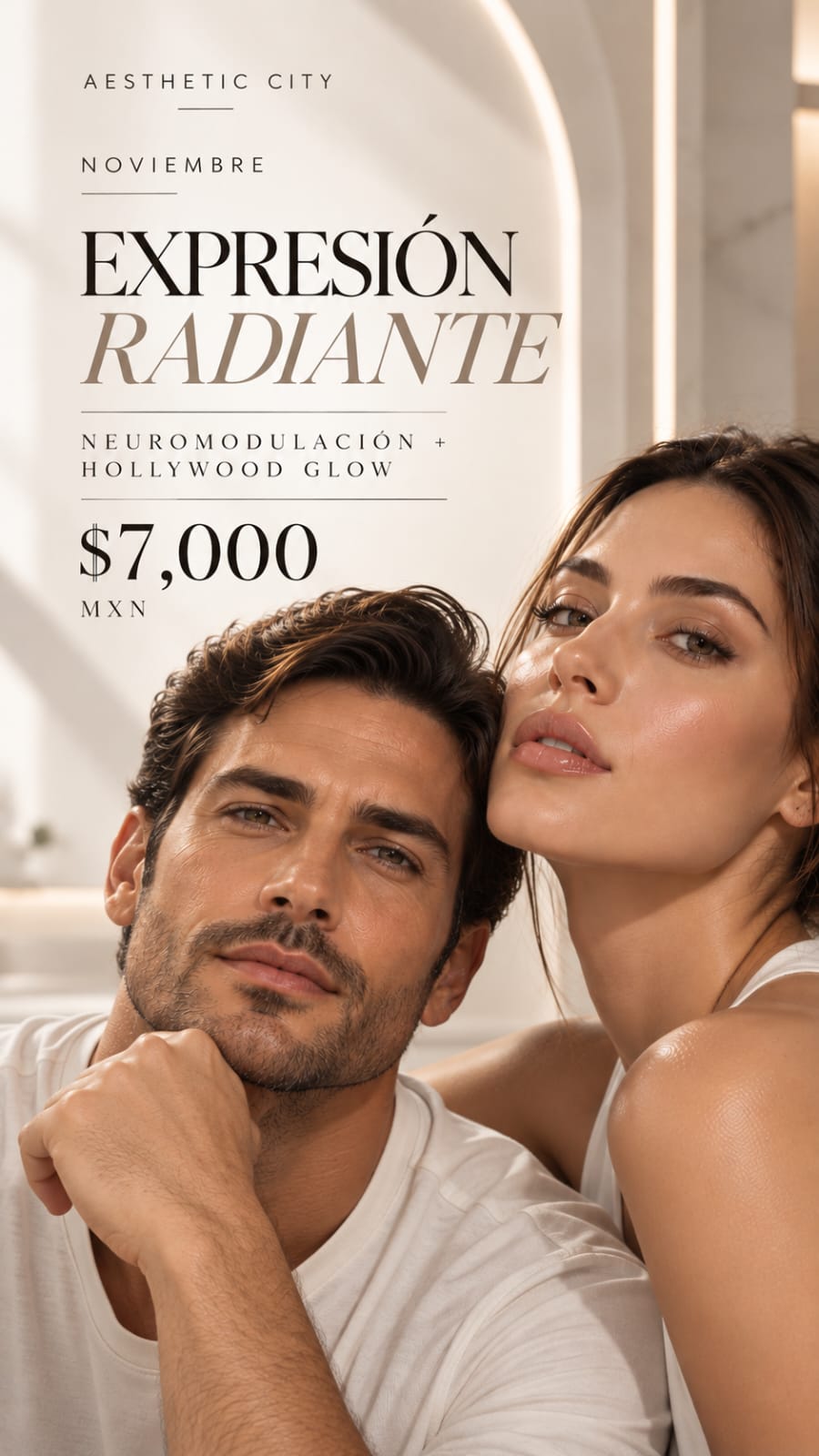 Expresión Radiante: neuromodulación y Hollywood Glow